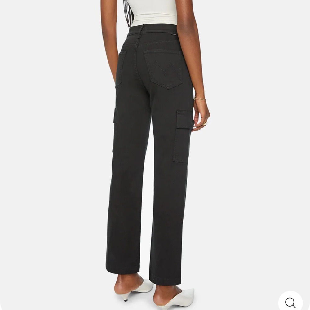 MOTHER High Rise Black Jeans